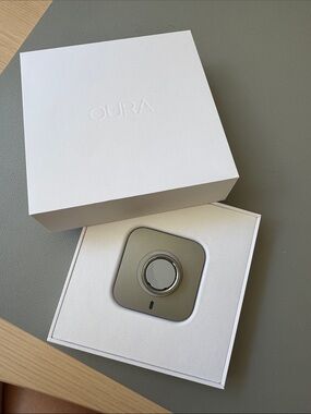 Oura Smart Home Hub in Gray and Silver